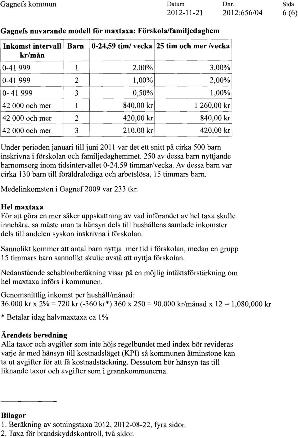 2 1,00% 2,00% 0-41 999 3 0,50% 1,00% 42000 och mer 1 840,00 kr 1 260,00 kr 42000 och mer 2 420,00 kr 840,00 kr 42000 och mer 3 210,00 kr 420,00 kr Under perioden januari till juni 2011 var det ett