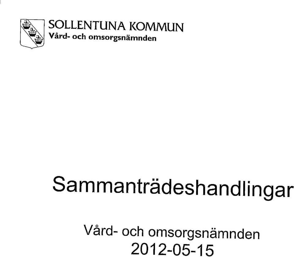 Sammanträdeshandlingar