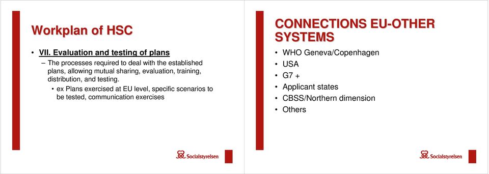 allowing mutual sharing, evaluation, training, distribution, and testing.