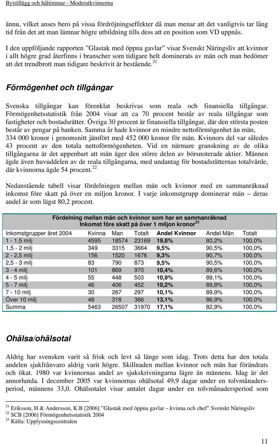 trendbrott man tidigare beskrivit är bestående. 21 Förmögenhet och tillgångar Svenska tillgångar kan förenklat beskrivas som reala och finansiella tillgångar.