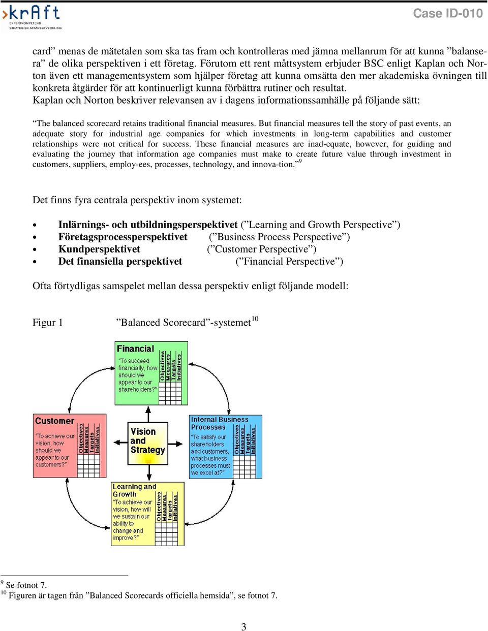 kontinuerligt kunna förbättra rutiner och resultat.