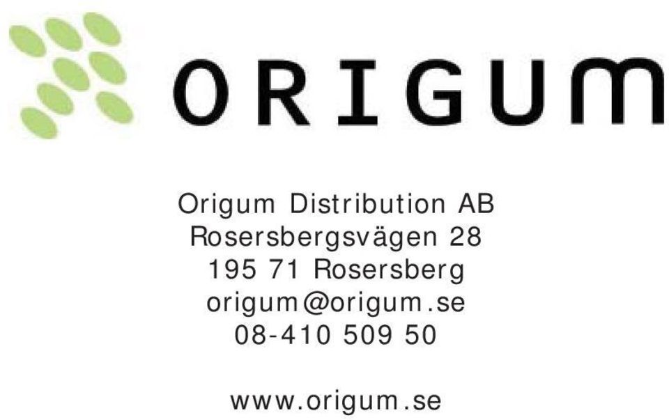 Rosersberg origum@origum.