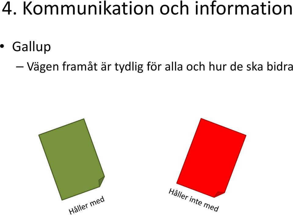 Vägen framåt är tydlig