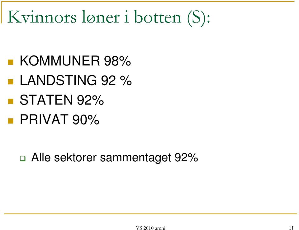 STATEN 92% PRIVAT 90% Alle