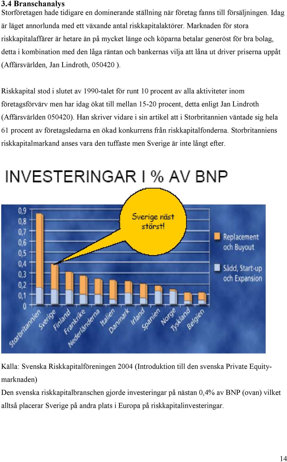 uppåt (Affärsvärlden, Jan Lindroth, 050420 ).