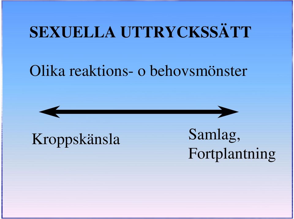 behovsmönster