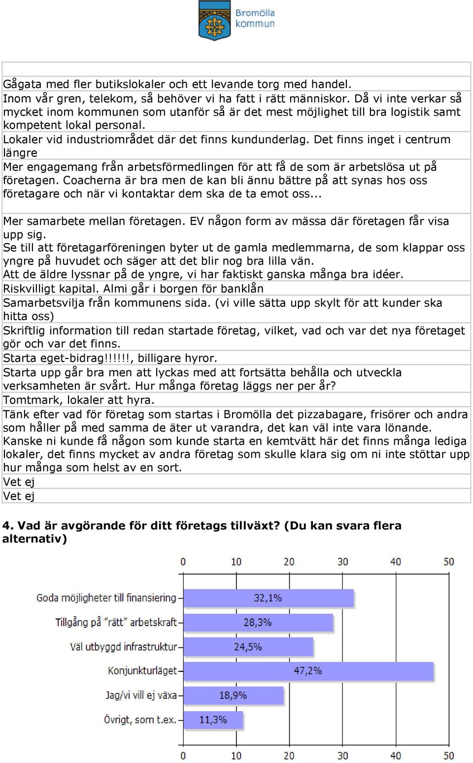 Det finns inget i centrum längre Mer engagemang från arbetsförmedlingen för att få de som är arbetslösa ut på företagen.