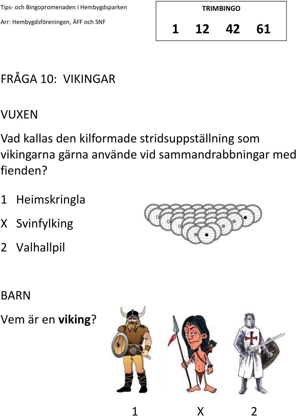 använde vid sammandrabbningar med fienden?