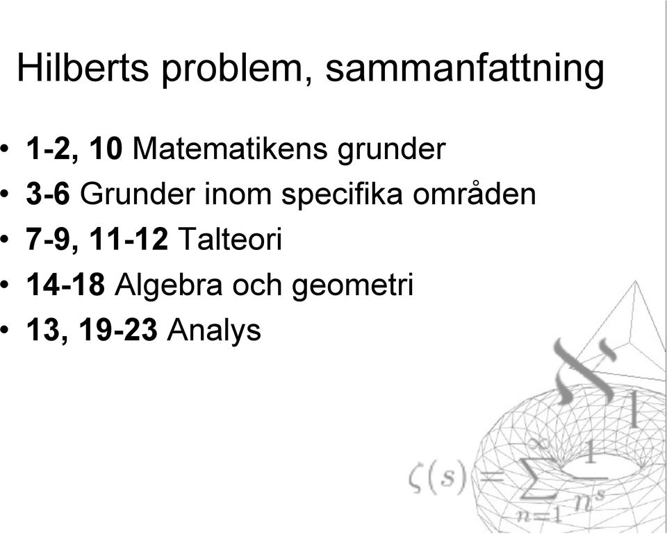 inom specifika områden 7-9, 11-12