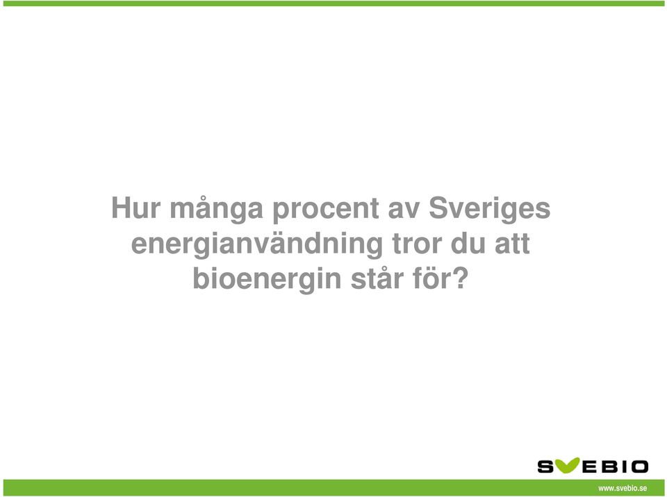 energianvändning