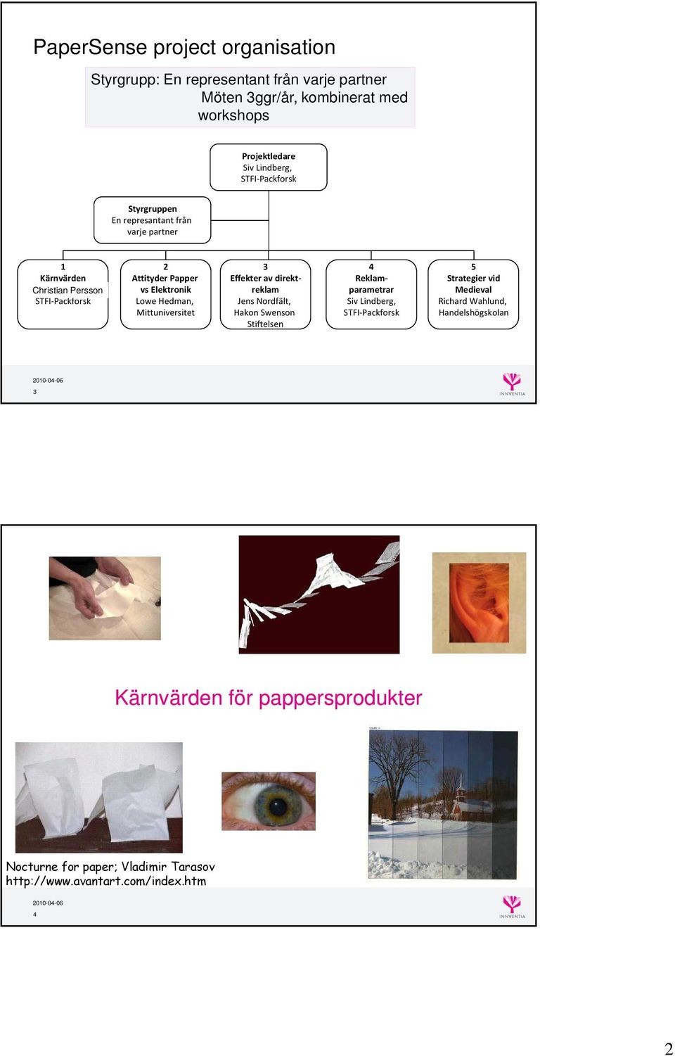 Kihlstedt, Persson vs Elektronik reklam parametrar Medieval STFI Packforsk Lowe Hedman, Jens Nordfält, Siv Lindberg, Richard Wahlund, Mittuniversitet