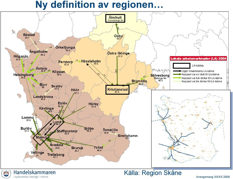 av regionen