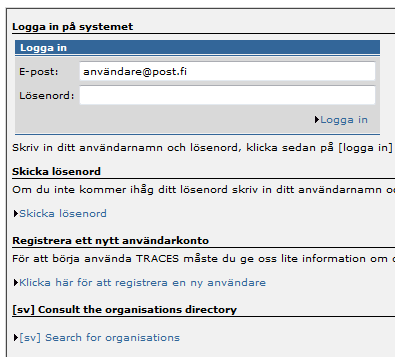 Föredragande Pia Vilen, Virva Valle Sida/sidor 2 / 12 I annat fall väljer du Registrera ett nytt användarkonto och Klicka här för att registrera en ny användare.