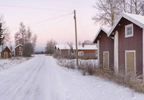 I Norra Finland kan man ännu njuta av riktiga vintrar. Vinterlandskap i Simo i januari 2008. södra delarna av Karsikko och på Laitakari, den största ön i området.