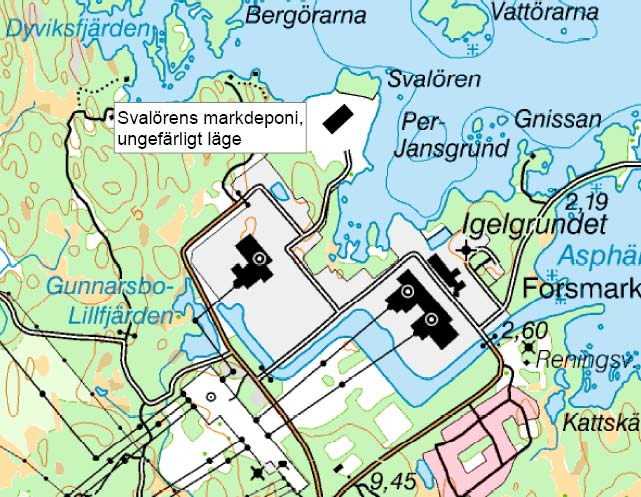 3 Lokalisering och alternativredovisning Forsmarks kärnkraftverk ligger vid nordöstra Upplandskusten ett par mil norr om Öregrund och Östhammar i Östhammars kommun.