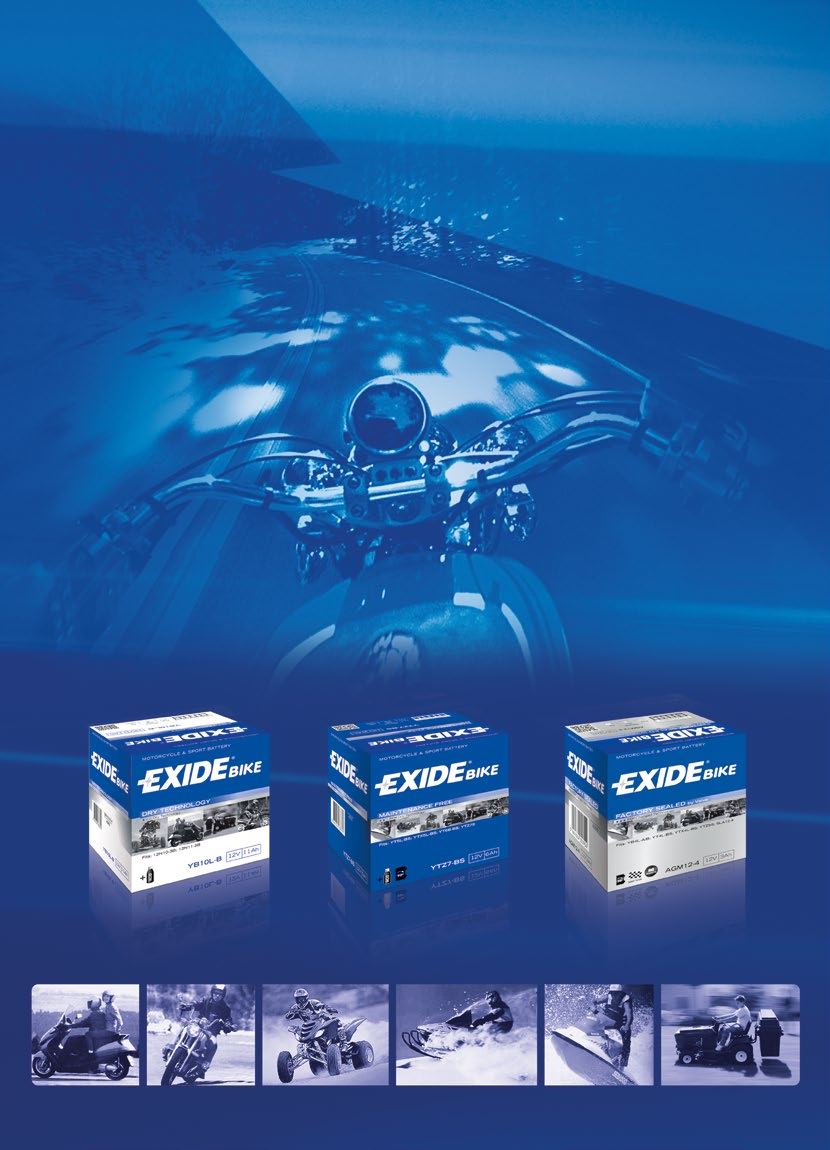 MOTORCYCLE & SPORT BATTERIES