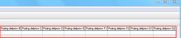 Åk 3 Resultat Matematik Resultat delprov A G Ange uppnådda resultat för varje delprov.