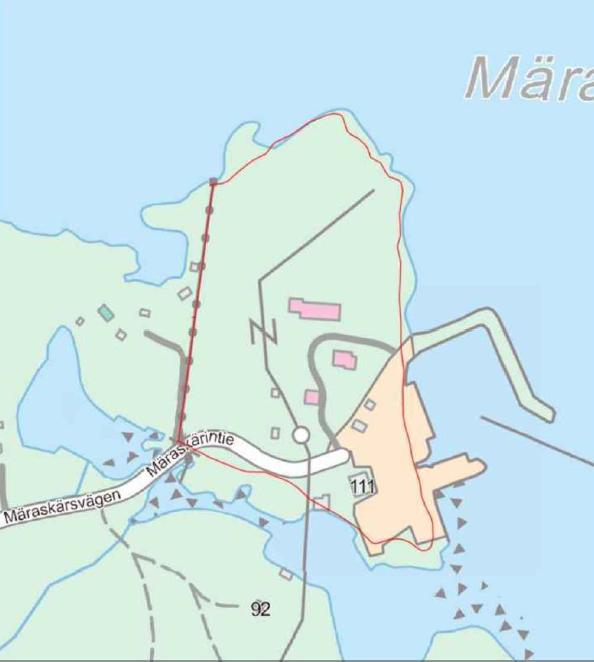 STRANDDETALJPLAN FÖR MÄRASKÄR Stranddetaljplanen ändras på initiativ av sökanden Fastighets Ab Märaskär. Stadsstyrelsen fattade 21.9.2015 beslut om att en stranddetaljplaneändring för Märaskär inleds.