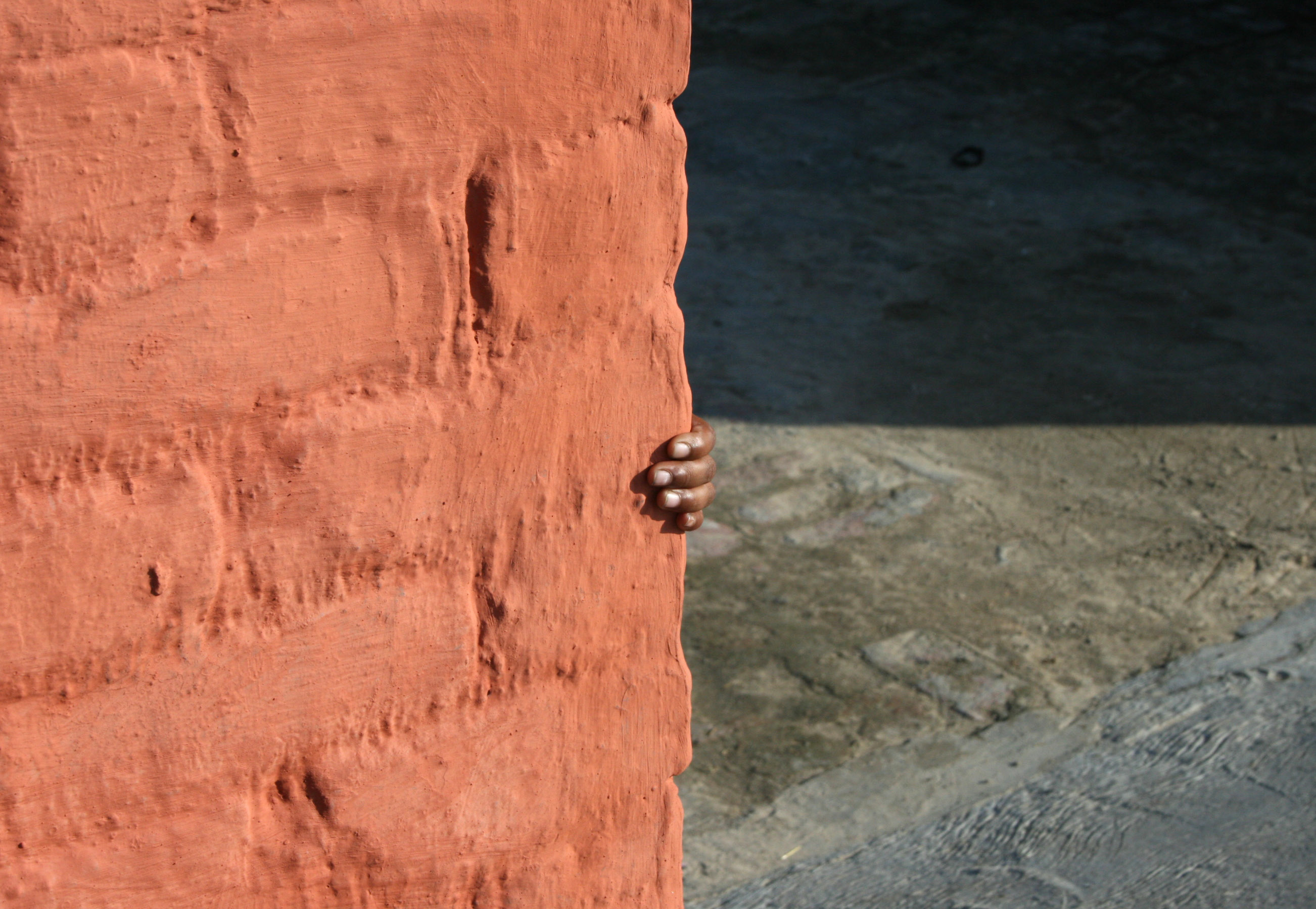 Fotografi från en workshop med barn i Indien, 2014