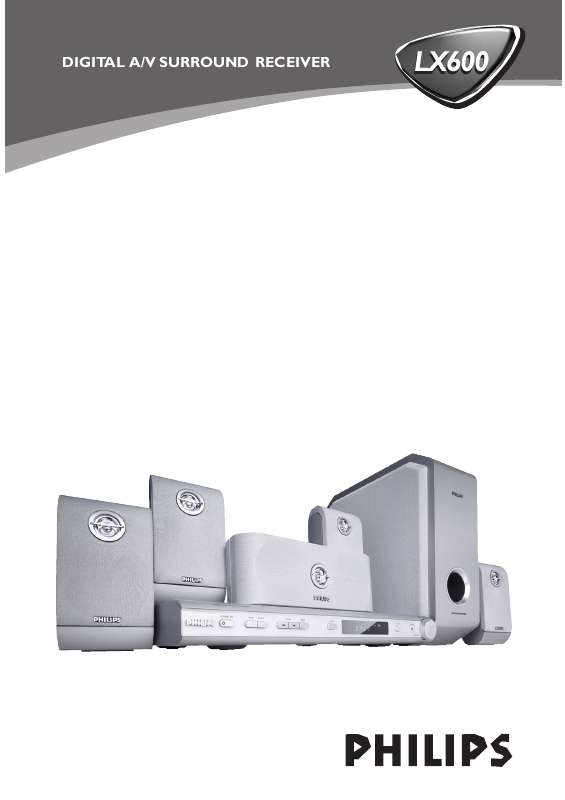Du kan läsa rekommendationerna i instruktionsboken, den tekniska specifikationen eller installationsanvisningarna för PHILIPS LX600.