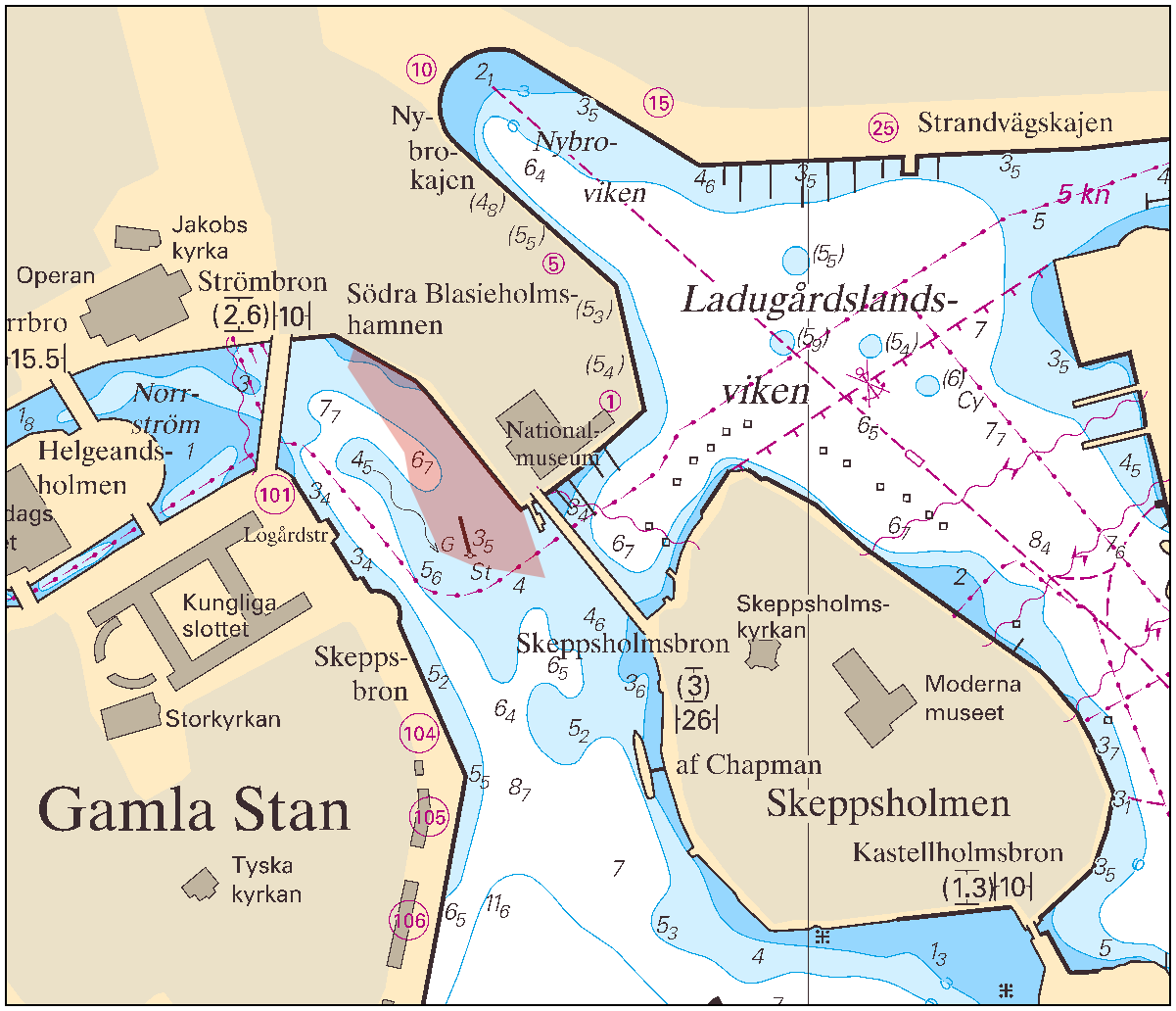 2016-01-21 8 Nr 582 Mälaren och Södertälje kanal Muddrings- och dykningsarbete Stockholms Hamnentreprenader AB. Publ. 21 januari 2016 * 10917 (T) Sjökort: 10, 111, 113, 1131, 1133 Sverige.