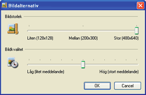 I Internet Explorer Välj Nytt MMS i rullgardinslistan i verktygsfältet som tillhör Telenor esms. Högerklicka på en bild i webbläsaren och välj Skicka som MMS. Ett Nytt MMS-fönster visas.