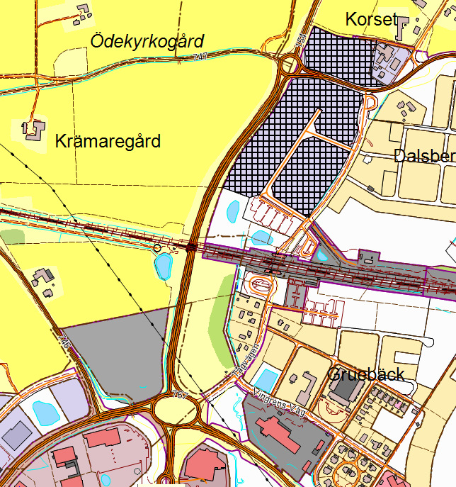 Tånga Stationsområdet -54 000 kvm - 250 kr/kvm Borde nog höja