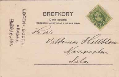 Logen Godt H? Basar D 28/3 190 28 mars 1908(?), Öster?