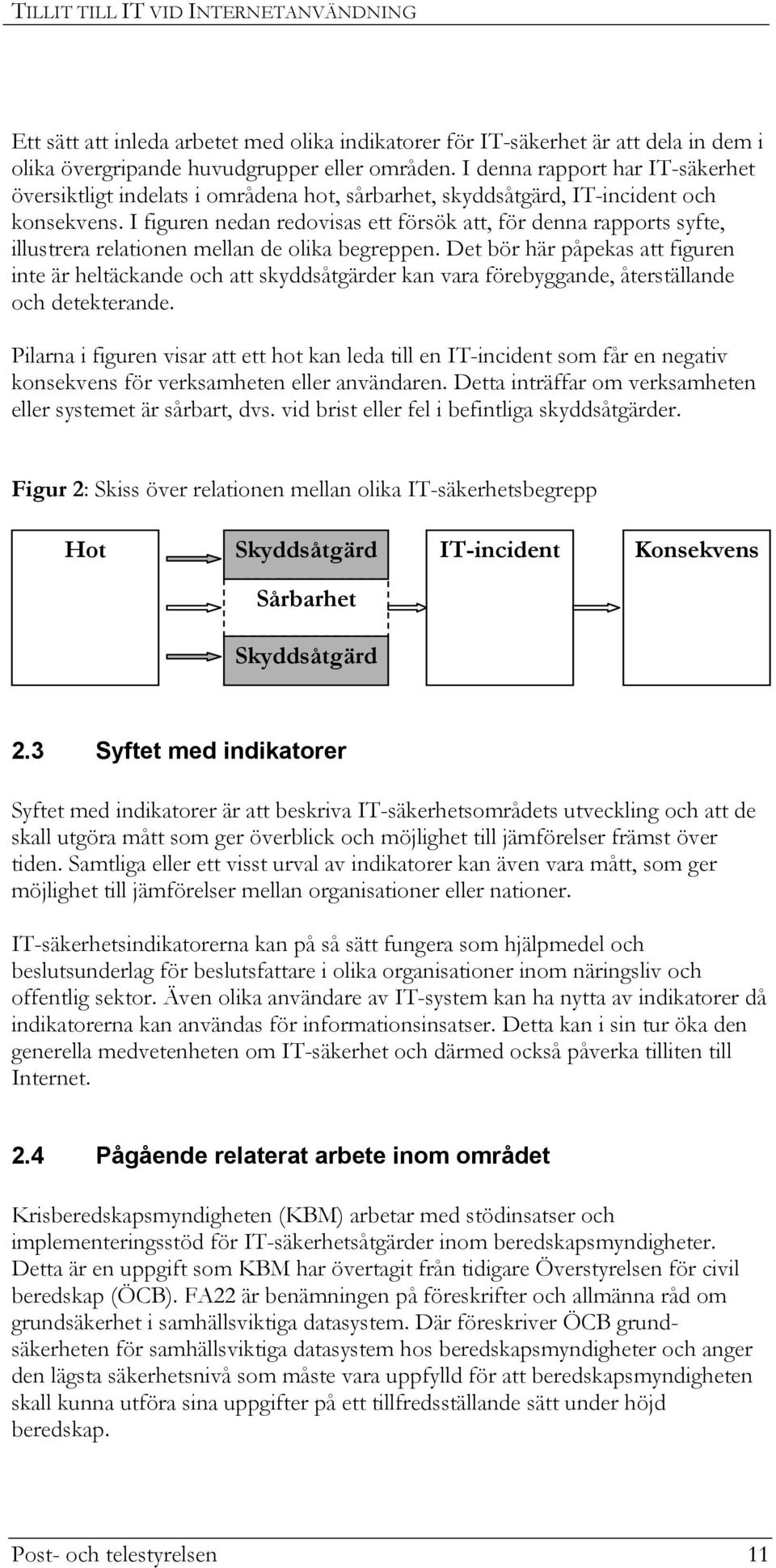 I figuren nedan redovisas ett försök att, för denna rapports syfte, illustrera relationen mellan de olika begreppen.