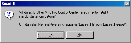 Steg 2 För användare av USB-kabel (För 98/98SE/Me/2000 Professional/XP) L README-filen visas. Ta del av felsökningsinformationen på filen innan du stänger den och fortsätter med installationen.