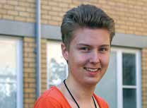 Jonatan Rauhala Jag valde elprogrammet för att jag vill jobba praktiskt och få jobb direkt efter gymnasiet.