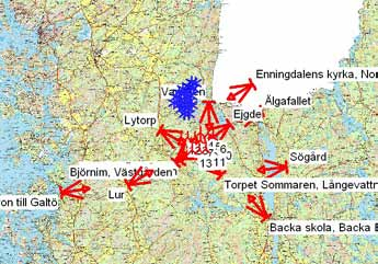 Fotomontage 4a Huvudalternativ Projekt: Tormoseröd VISUAL - Huvudresultat Beräkning: Tormoseröd WindPRO version 2.7.