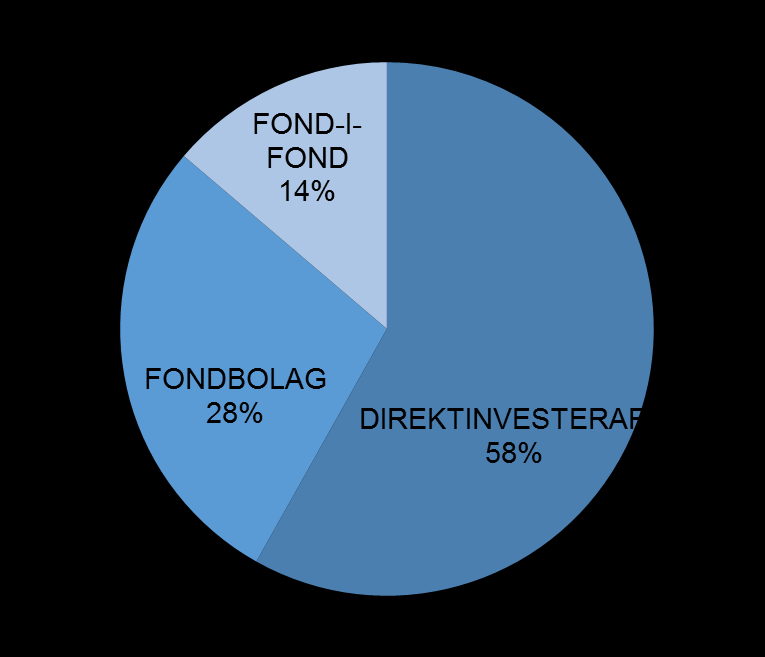 Nyckeltal och allokering Nyckeltal Genomsnittlig årsavkastning 12,2% Avkastning (12m) 10,0% Standardavvikelse 12,0% Standardavvikelse (12m) 15,2% Beta mot MSCI World 0,91 Beta mot MSCI World (12m)