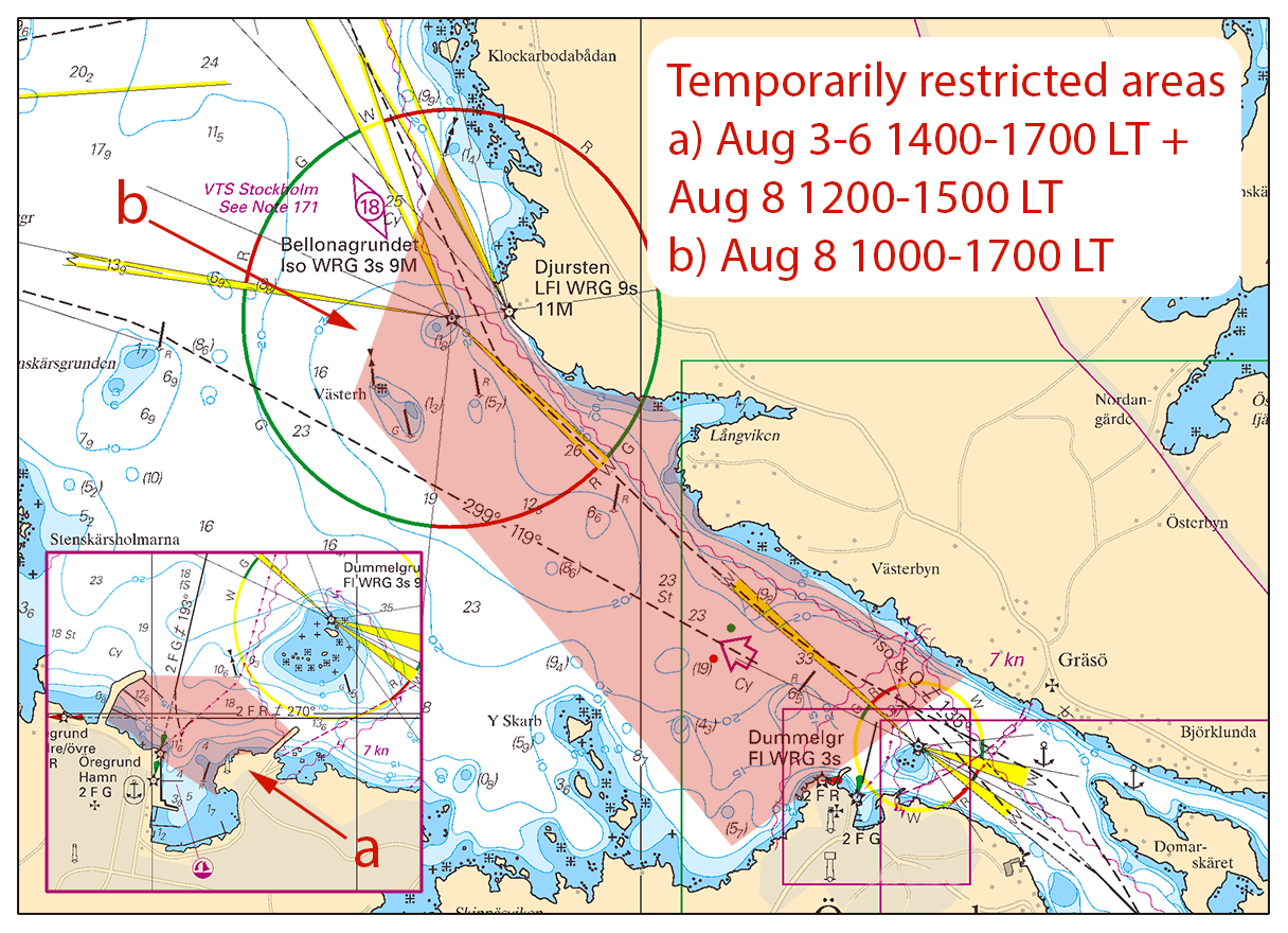 2015-07-16 5 Nr 555 Husum Husum Hamn. Publ. 15 juli 2015 Ålands hav och Skärgårdshavet * 10505 Sjökort: 535, 536 Sverige. Ålands hav och Skärgårdshavet. Öregrund och Gräsö.