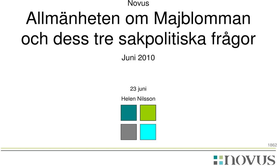 sakpolitiska frågor Juni