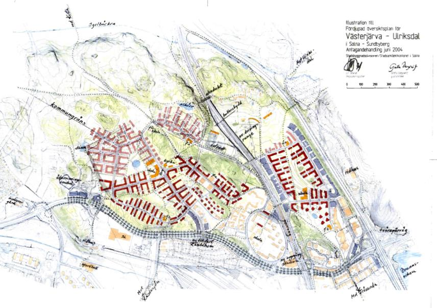 2. Bebyggelse Detaljplaneområdet innefattar en utbyggnad av 1500 arbetsplatser och 80 lägenheter.