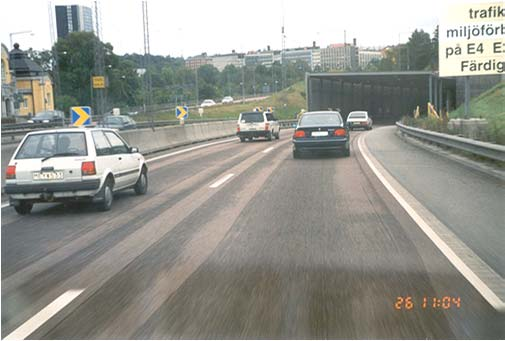 Inventering Örebro höstmätning 1997 Längd m Medel 10 oktober 1998 Beläggning Stenmaterial Minvärde Str. nr. Tunnel under Drottningg.