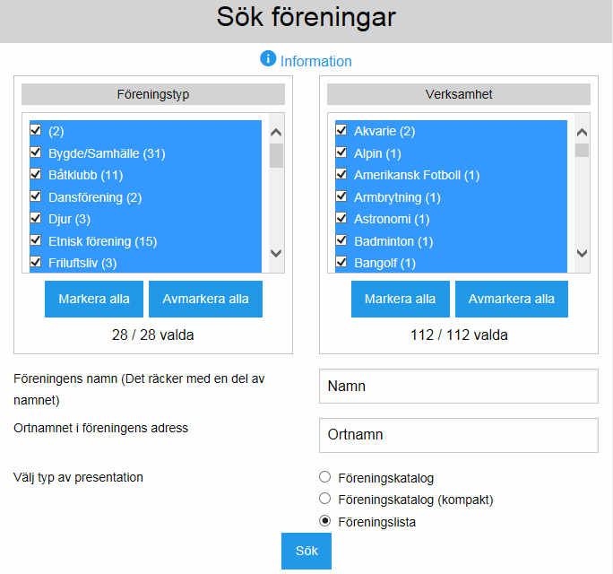 Inledning Inom Karlskrona kommun finns idag flera hundra olika föreningar.