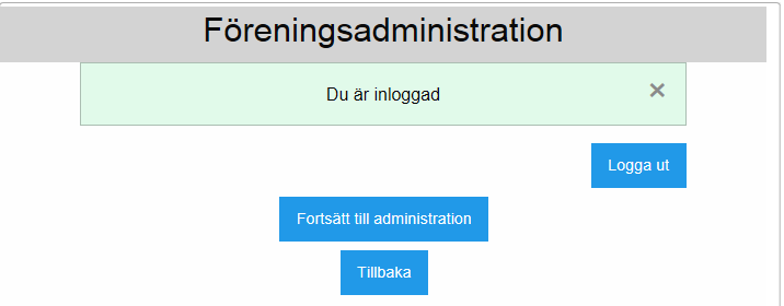 Då kommer följande bild upp: Logga in med ditt användarnamn och lösen.