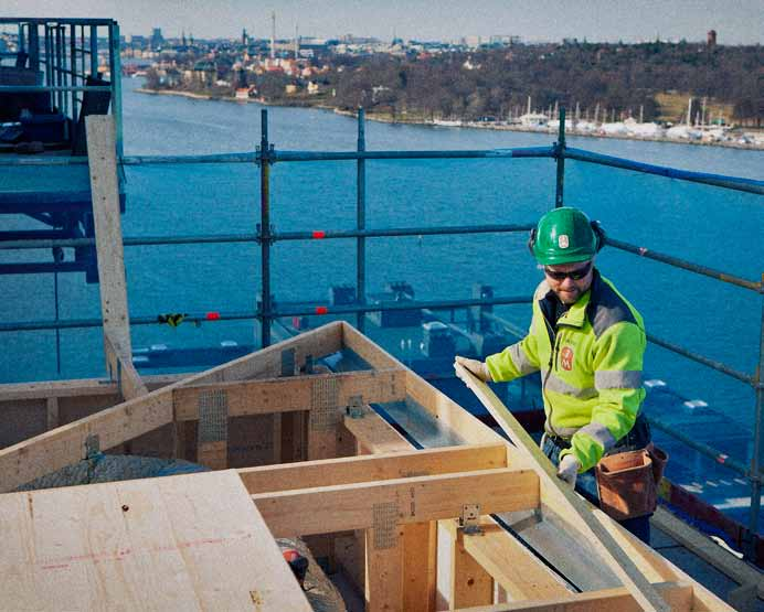 Årets dominerande frågor viktiga för det långsiktiga målet Byggnads huvudsakliga och långsiktiga mål är att stärka sina medlemmar för hela livet, inte bara i arbetslivet.