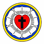 Lutherrosen Luther skapade ett eget emblem eller vapenmärke, den s.k. Lutherrosen, som han såg som en enkel symbol för hela sin tankevärld.
