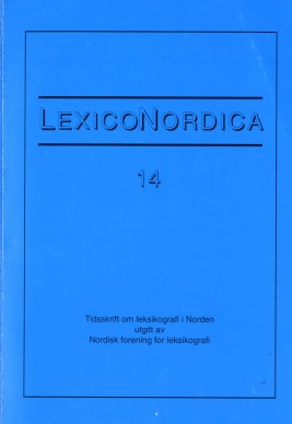 LexicoNordica Forfatter: Anmeldt værk: Tuija Luokkakallio [En engelsk-finsk ordbok] Suuri englanti-suomi sanakirja.