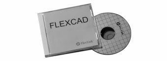 AutoCAD-bibliotek Beskrivning AutoCAD-symbolbiblioteket FLEXCAD B är en CDskiva med CAD-ritningsfiler för alla komponenter som ingår i FlexLink profilbyggsystem XC, och XF, samt i linjärenhet XR.