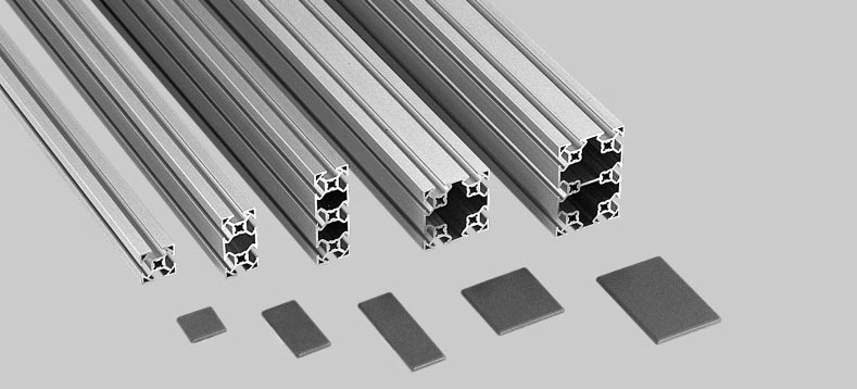Balkar Många balkstorlekar FlexLink profilbyggsystem innefattar balkar med tvärsnitt från mm mm upp till 44 mm 66 mm. Standardbalkarna levereras i 3 m längder.