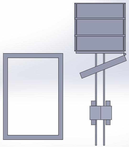 Fig.8 Placement of furnace and water bath in