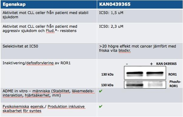 24 timmar för BTK (Ibrutinib) och PI3K hämmaren.