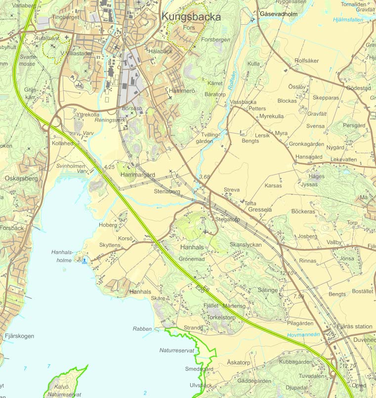 2 Resultat av undersökningen 2.1 Beskrivning av olycksplatserna Det aktuella vägavsnittet är en motorväg med hastighetsbegränsning på 110 km/h, vägsträckan är 7,5 km lång.