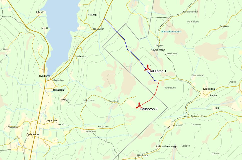 10.1 Fundament Ett vindkraftverk förankras i marken på olika sätt beroende på förutsättningarna på den aktuella platsen samt fabrikat och storlek på verk.