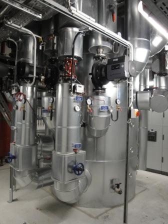 Možnosti montáže ZORTSTRÖM technológie Montáž na stenu ČOV Würzburg centrála o priemere 700 mm Linz diaľkové kúrenie montáž do rohu Nürtingen nemocnica centrála 3000kW Raiffeisen Bank Bregenz 780kW