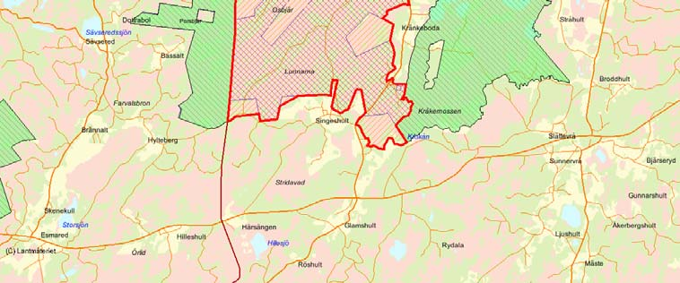 Länsstyrelsens bedömning Stora delar av området är utpekat i våtmarkskonventionen (RAMSAR), utgör riksintresse för naturvården och har tilldelats högsta klass i både våtmarksinventeringen och i